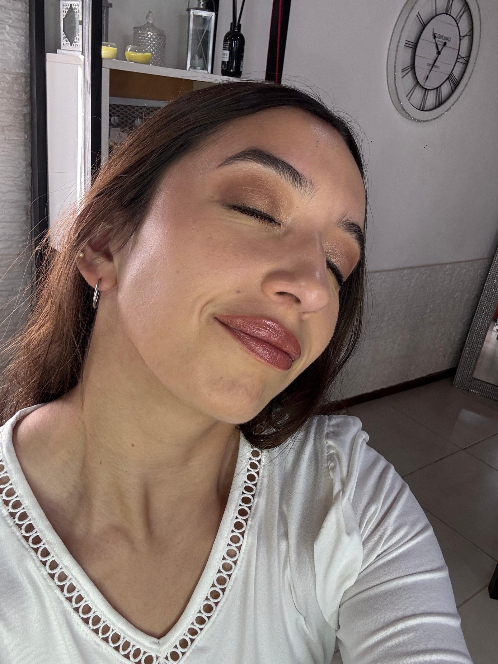Maquillaje y peinado de novia